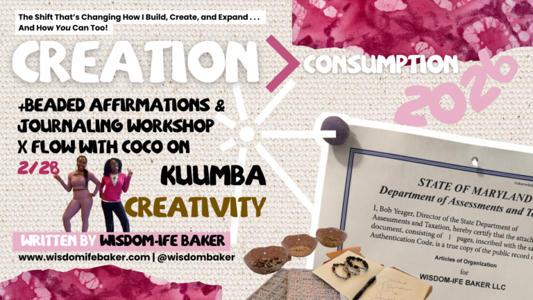 Creation > Consumption 2026